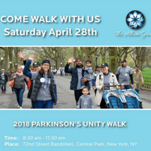 Walk With The Allure Group in the 2018 Parkinson’s Unity Walk
