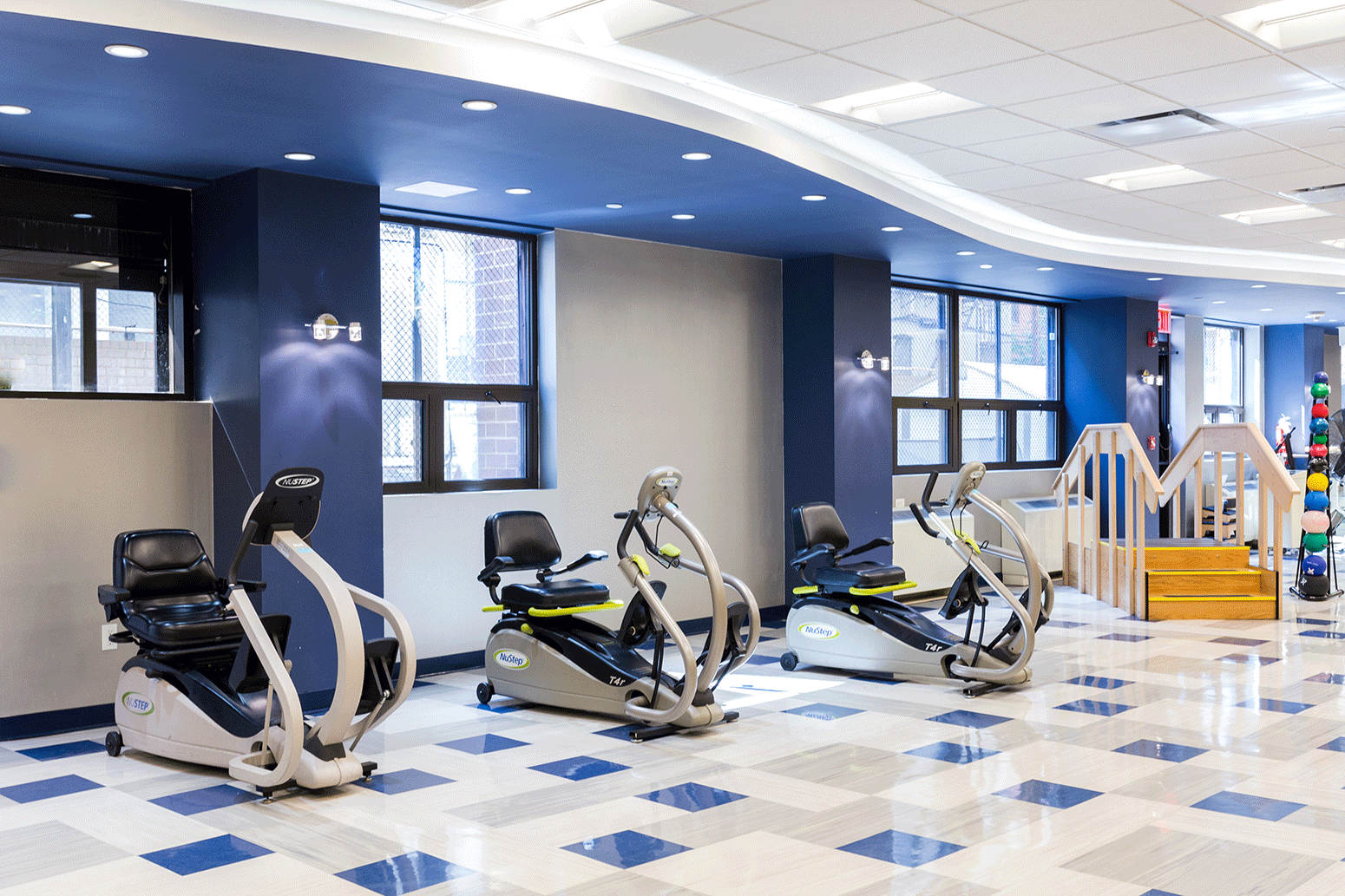 State-of-the-art gym and equipment