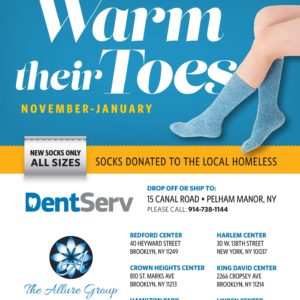 The Allure Group Partners with DentServ on Sock Drive