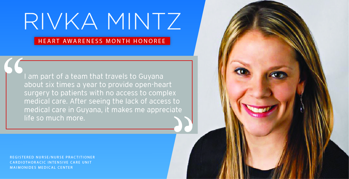 Rivka Mintz - Heart Awareness Month Honoree