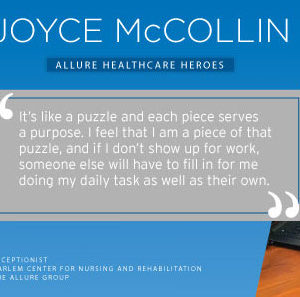 Allure Healthcare Hero: Joyce McCollin