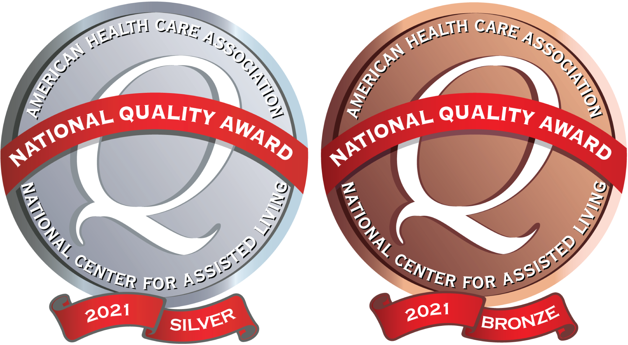 Silver and Bronze AHCA NCAL Award